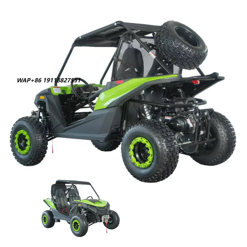 Tong Cai  Factory Direct Cheap Sale UTV Transmission Buggy Car Side by Side  2 Seater 200CC for Adults
