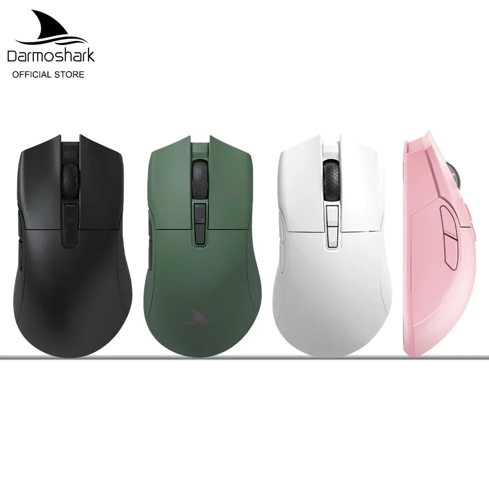 Darmoshark N3 Gaming Mouse Wireless Bluetooth Tir-Mode Telink 8273 PAM3395 Sensor 26000DPI Macro Game Mouse TTC For PC Laptop