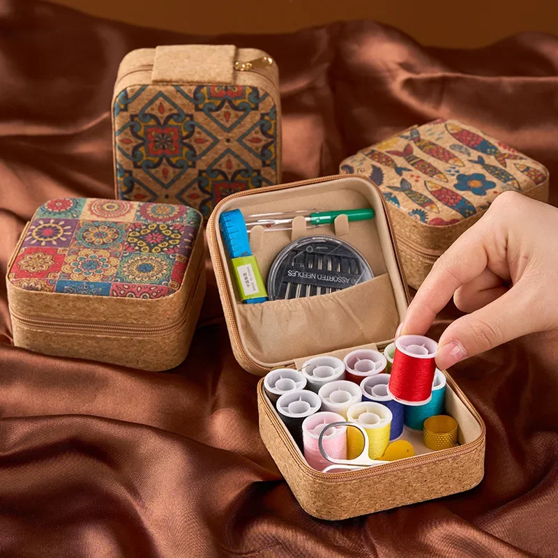 Sewing Kit Accessories Portable Travel Sewing Box Household Sewing Box Set Crafting Small Sewing Tool Quick Fix Sewing Kit