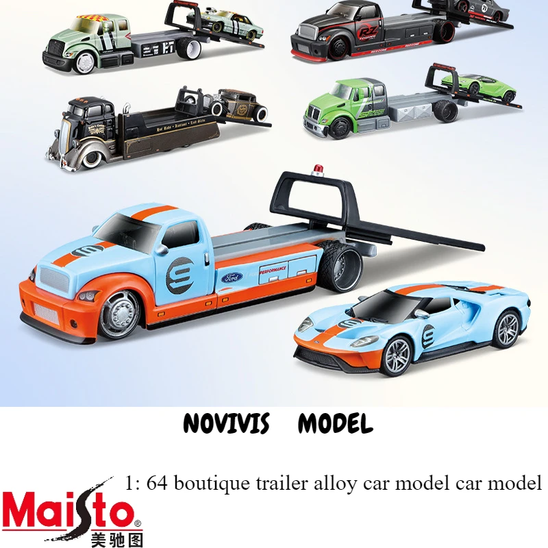 

Maisto 1:64 Premium Tow Truck Alloy Car Model - Die-Cast Metal Vehicle Collection for Boys & Adult Collectors