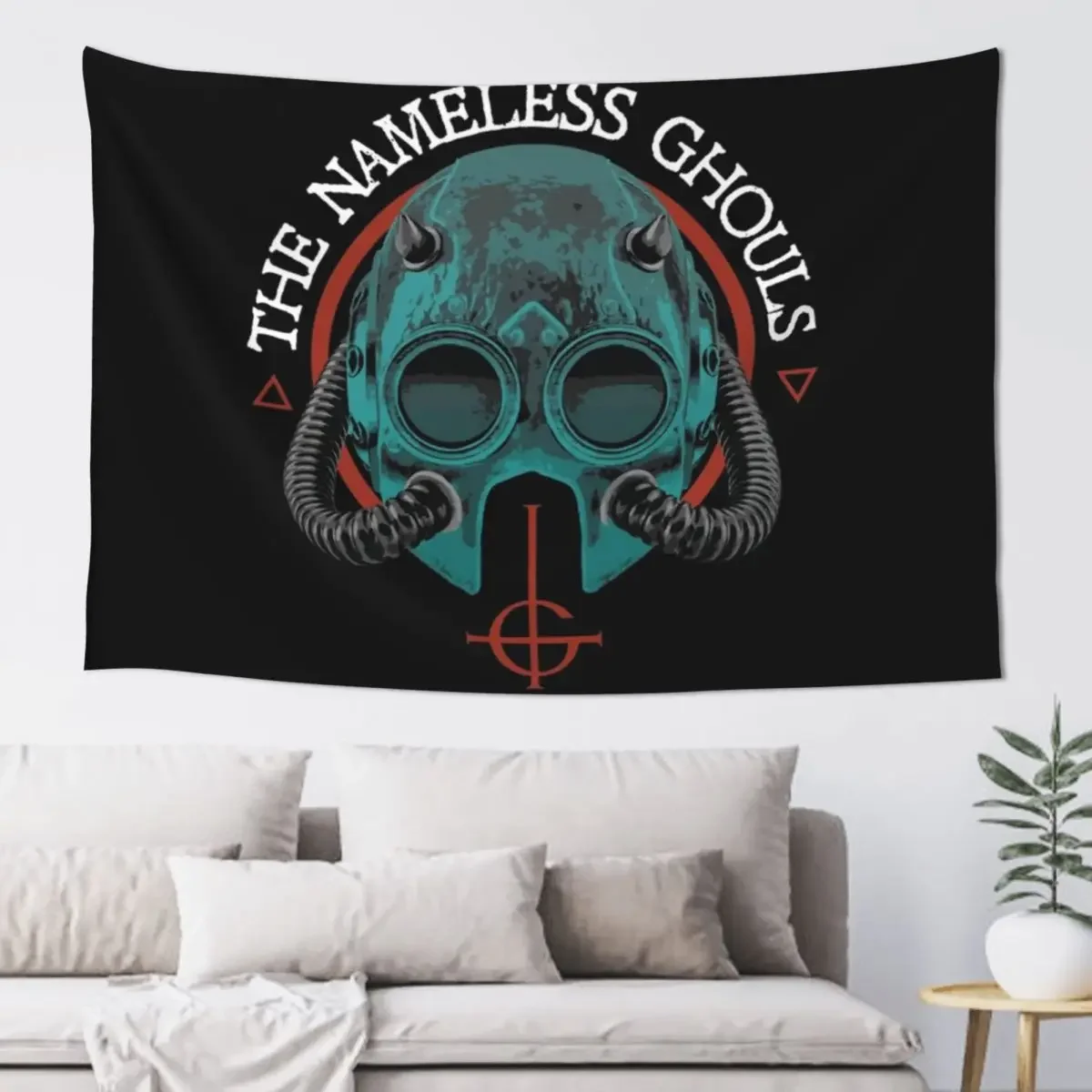 The Nameless Ghouls Tapestry Bedroom Decor Aesthetic Room Decor Korean Tapestry