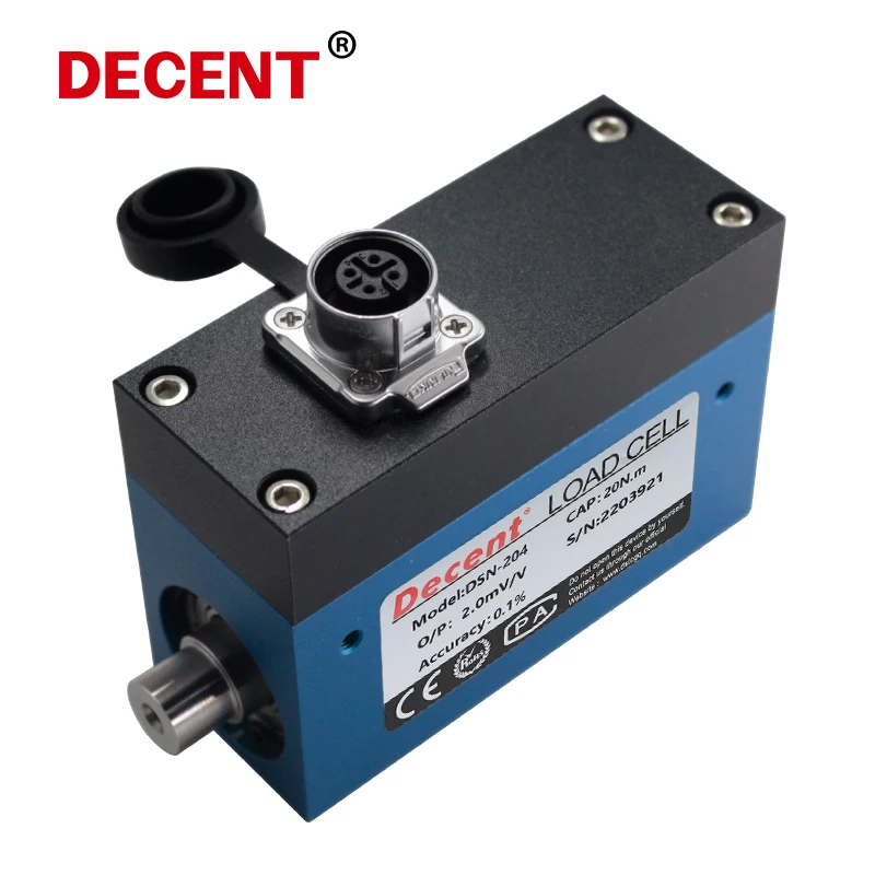 Factory direct 1800RPM speed power detector measurement Small Range Rotary Force dynamic torque sensor