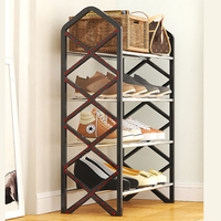 Shoemaker Organizer Shelf Four Layer Shoe Rack, Simple And Space Saving Storage Rack At Home Entrance