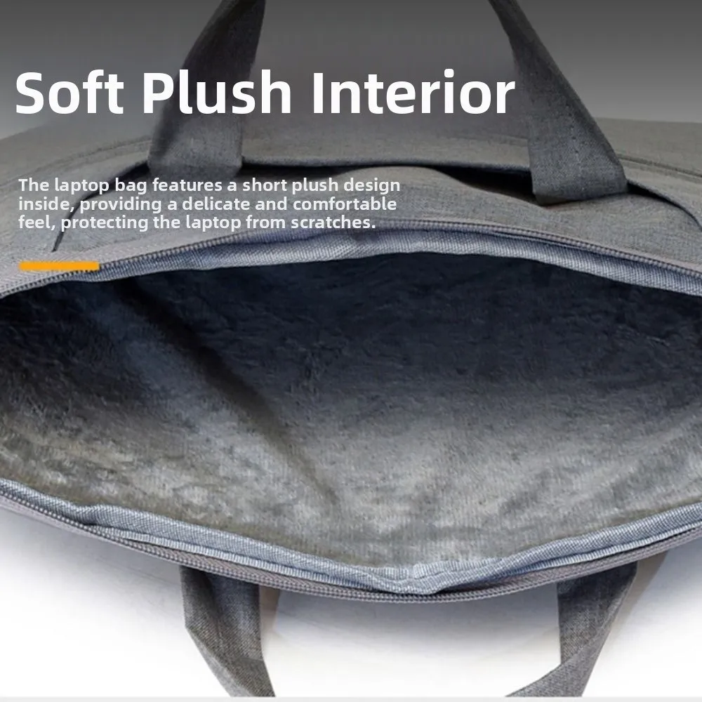 

Portable 15.6 Inch Laptop Bag Sleeve Water-resistant Waterproof Notebook Pouch Universal Computer Storage Bag Shoulder Bag