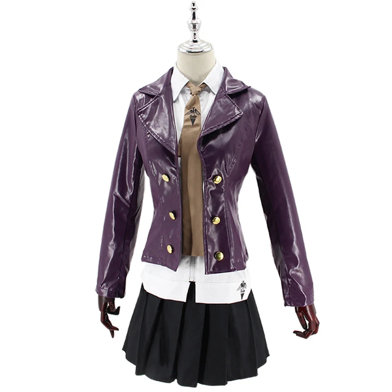 Danganronpa Kirigiri Kyoko Cosplay Costume Trigger Happy Havoc Schoolgirl JK Uniform Skirt Anime And Game Exhibition Clothing