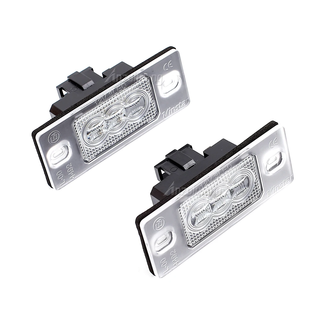 Lampa podświetlająca LED CANBUS numer tablicy rejestracyjnej dla VW Volkswagen Touareg (z oszczędzającym miejsce koło zapasowe) Tiguan VW Golf 5 5D Touring 12V — zdjęcie 6