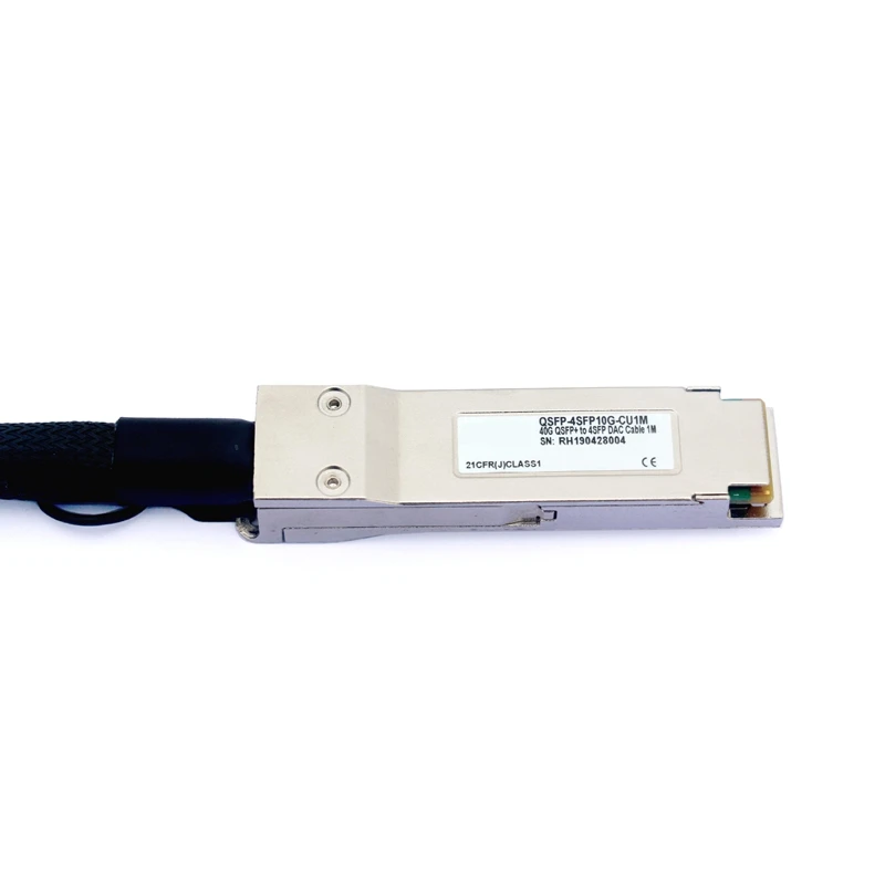 40G High Speed Cable 4X10G QSFP+ To SFP+ DAC 1 In 4 For Huawei Multi-Function Stacking Line Cable,1 Meter Durable