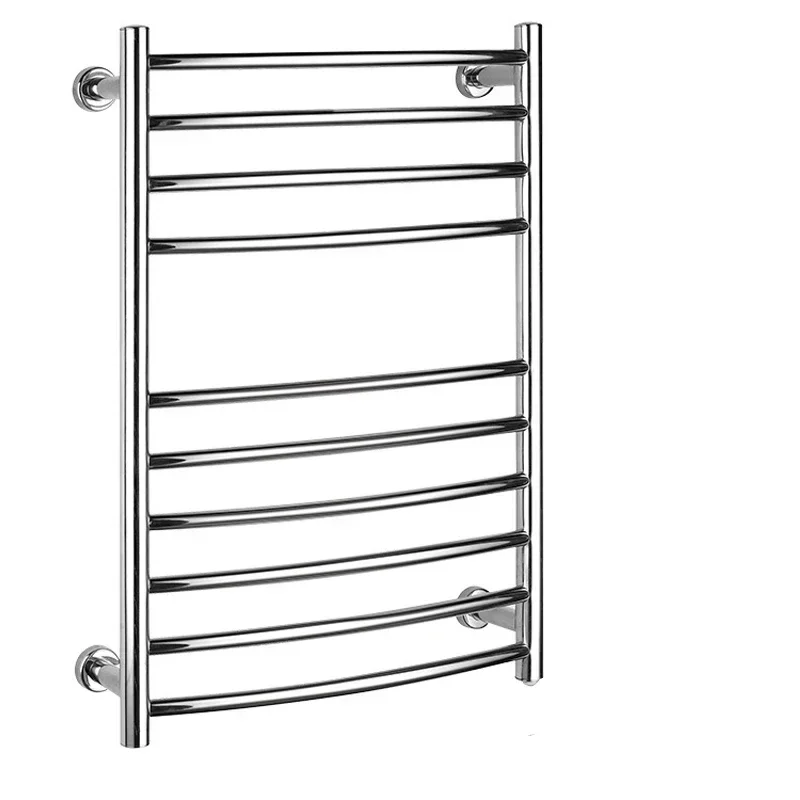 

Electric Towel Rack 304 Stainless Steel 45°C Constant Temperature 5min Heated Towel Rail Towel Warmer 520*750*125mm 110V/220V