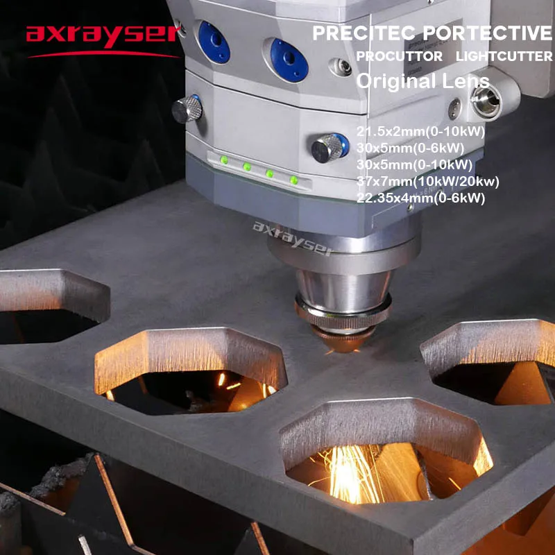 Imagem -06 - Lente Óptica Precitec Original para Janelas de Proteção a Laser de Fibra 37x7 P059558601p07951201 Produtor Lightcutter Solidcutter