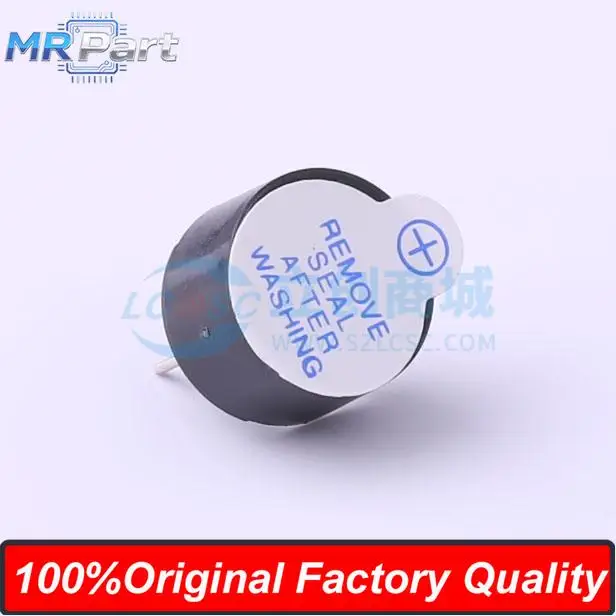 10Pieces HMB1275-05B Electromagnetic Active Ultra-thin 5V Buzzer with Drive Circuit High Temperature Resistance 12*7.7mm