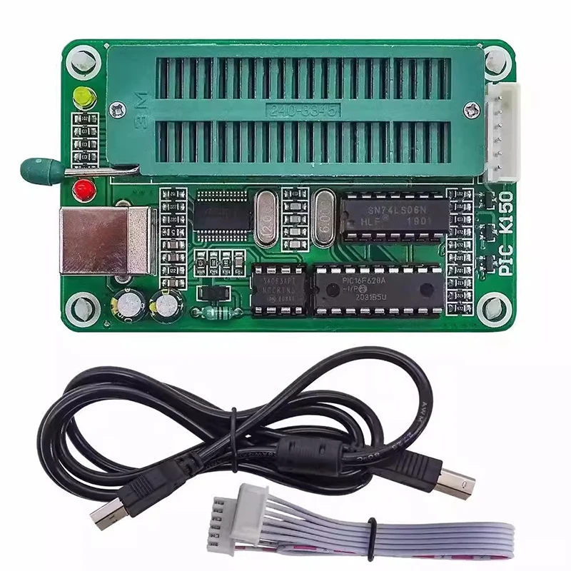 PIC K150 ICSP Programmer programmazione automatica USB sviluppa microcontrollore + cavo USB ICSP