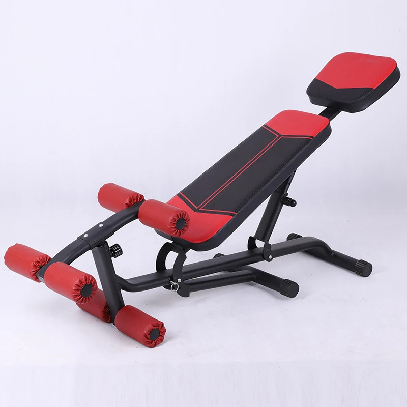 Multi-function abdominal strengthening board, indoor sit-ups and waist-slimming board, convenient folding sit-ups board