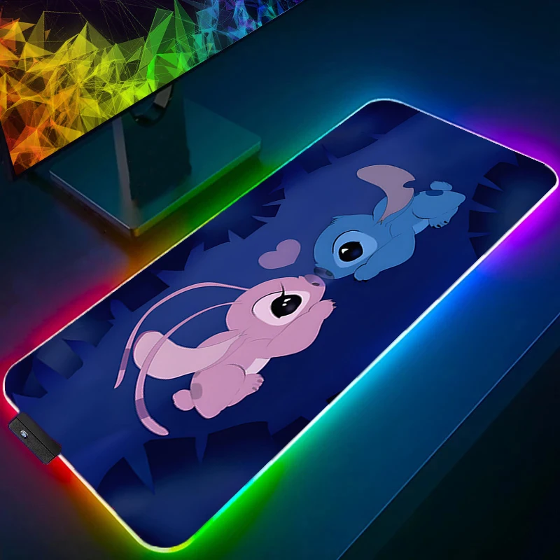 

RGB Mouse Pad S-stitch Game Rubber Backlight Pc Keyboard Laptop Computer Speed LED Desk Mat Gaming Acessories 900x400 Mousepad