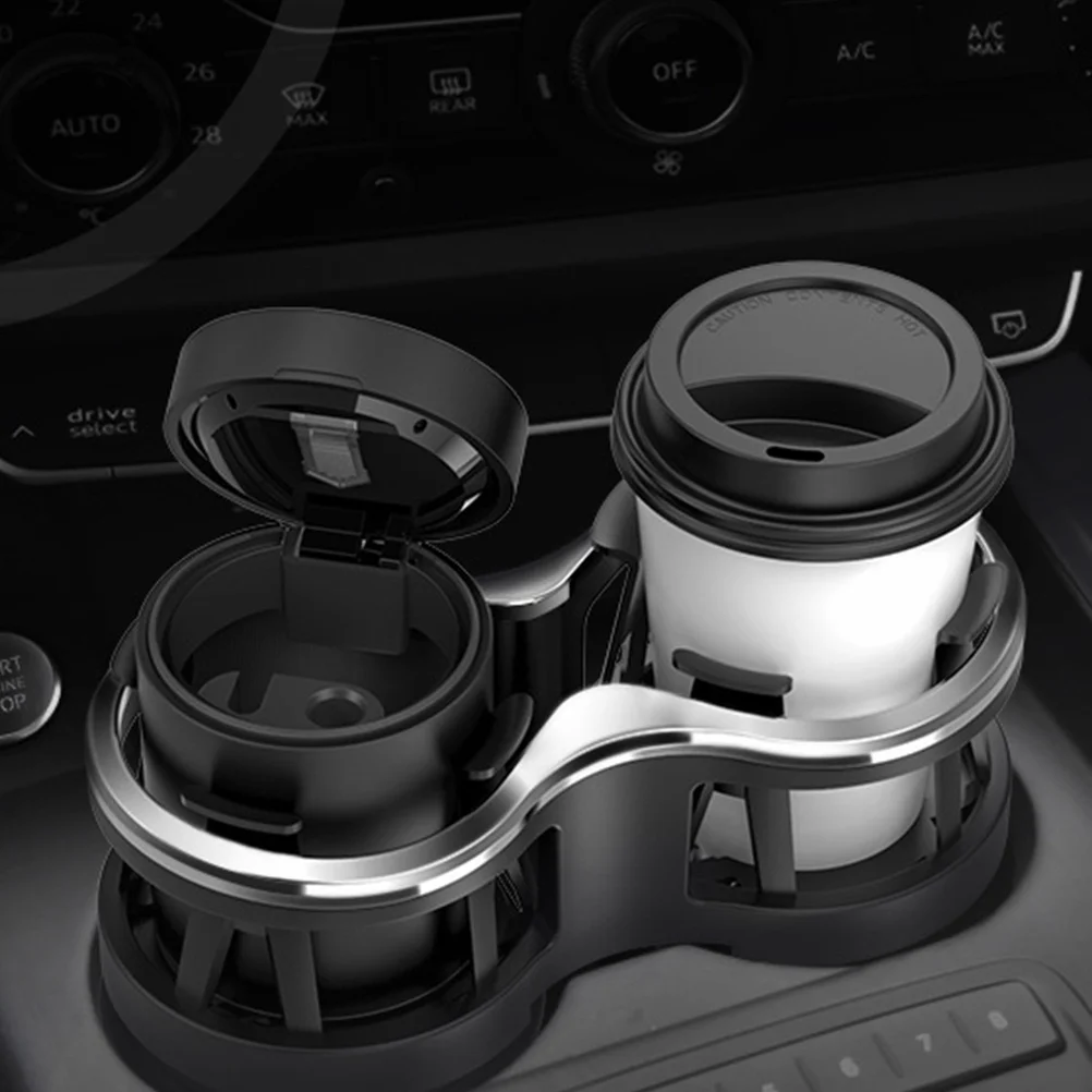 

1Pcs Car Water Cup Holder Durable Plastic Multifunctional Storage Rack Suitable for Most Bottle Holder