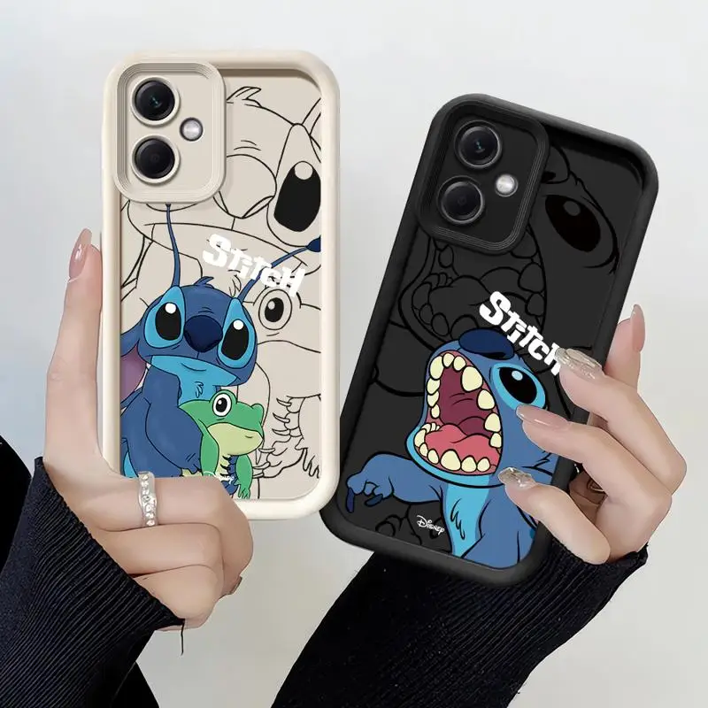 Disney Stitch Phone Case for Xiaomi Redmi Note 12 11S 10S 10 11Pro 13 12ProPlus 13Pro 4G 5G Soft Funda