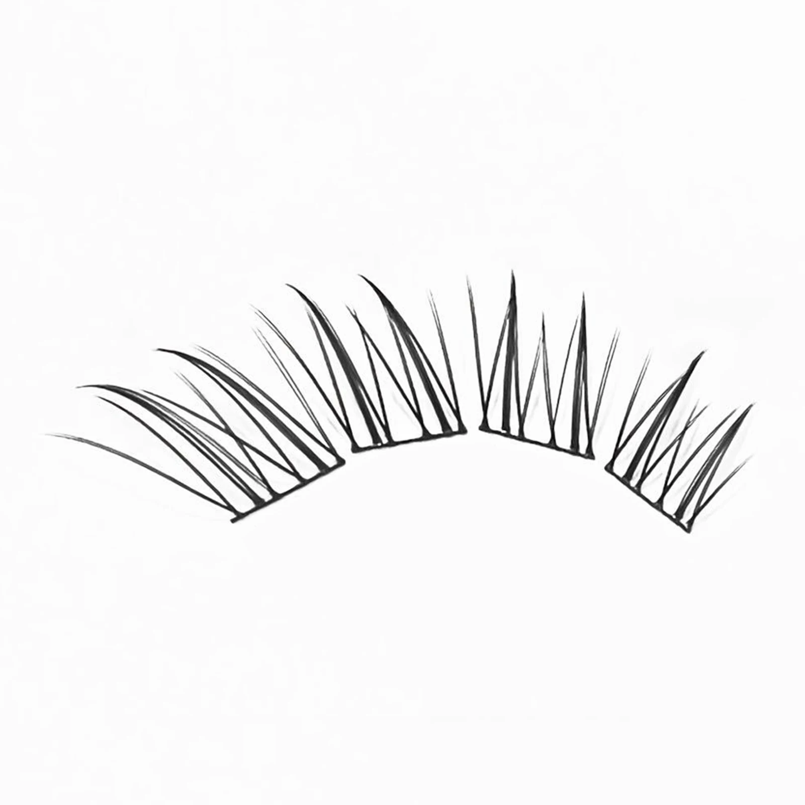 Soft Individual Anime Lashes 3D Effect Individual Lashes Curled From Morning Till Night