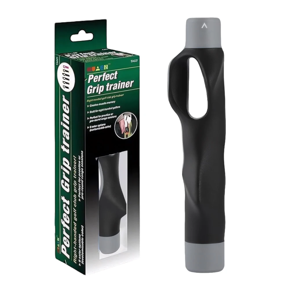 مساعد تدريب الجولف يعزز قوة القبضة، مجموعة قبضة الجولف تساعد على التدريب على وضع اليد الصحيح، مقابض نادي الجولف لجميع مستويات اللعب #2