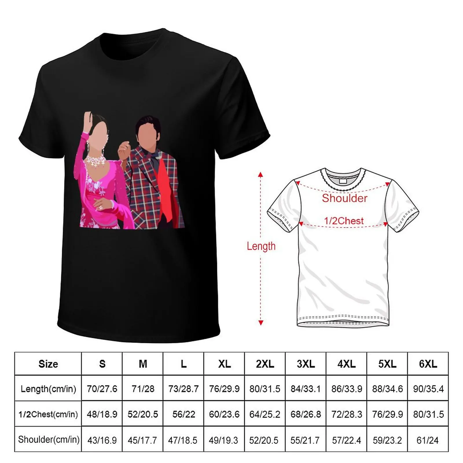 Ankhon Mein Teri - Om and Shanti T-Shirt t shirts with prints T-Shirt