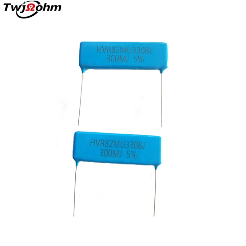 5PCS HVR82MU3308J Metal Ceramic Thick Film Glass Glaze 5MM100M200M300M50M Ohmic Chip High Voltage Resistor