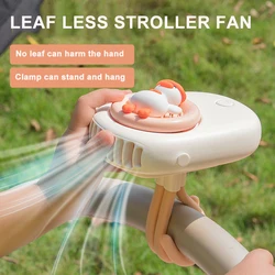 Ventilador eléctrico sin aspas, ventilador Flexible sin aspas con Clip para el hogar