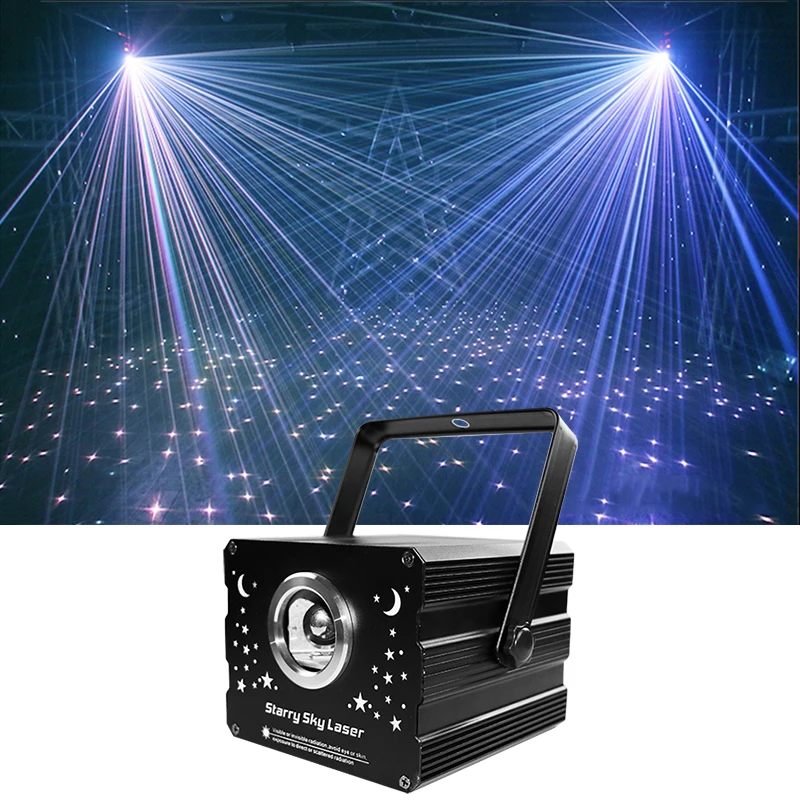 

Good Effect Full Color Sky Star Dj Lazer Beam Rotate Scanner Disco Laser Light Home entertainment Party KTV Show laser