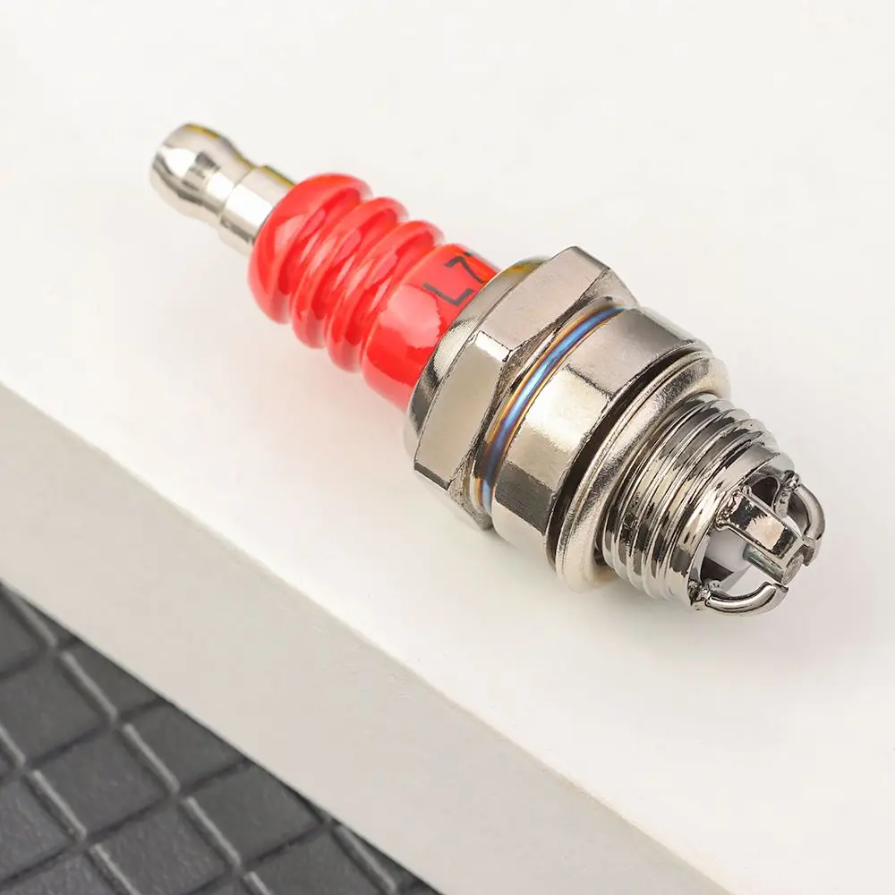 Three-sided Pole Spark Plug 2 Stroke L7T Lgnition Engine Electrode Brush Cutter Gasoline Chainsaw Replace Car Repair Tools