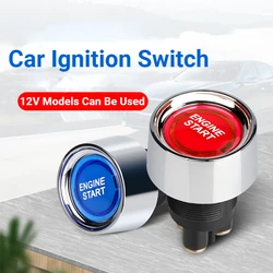 Hot 12V/24V 50A Car Engine Start Push Button Keyless Start Button Ignition Starter Car Engine Start Button Auto Accessories