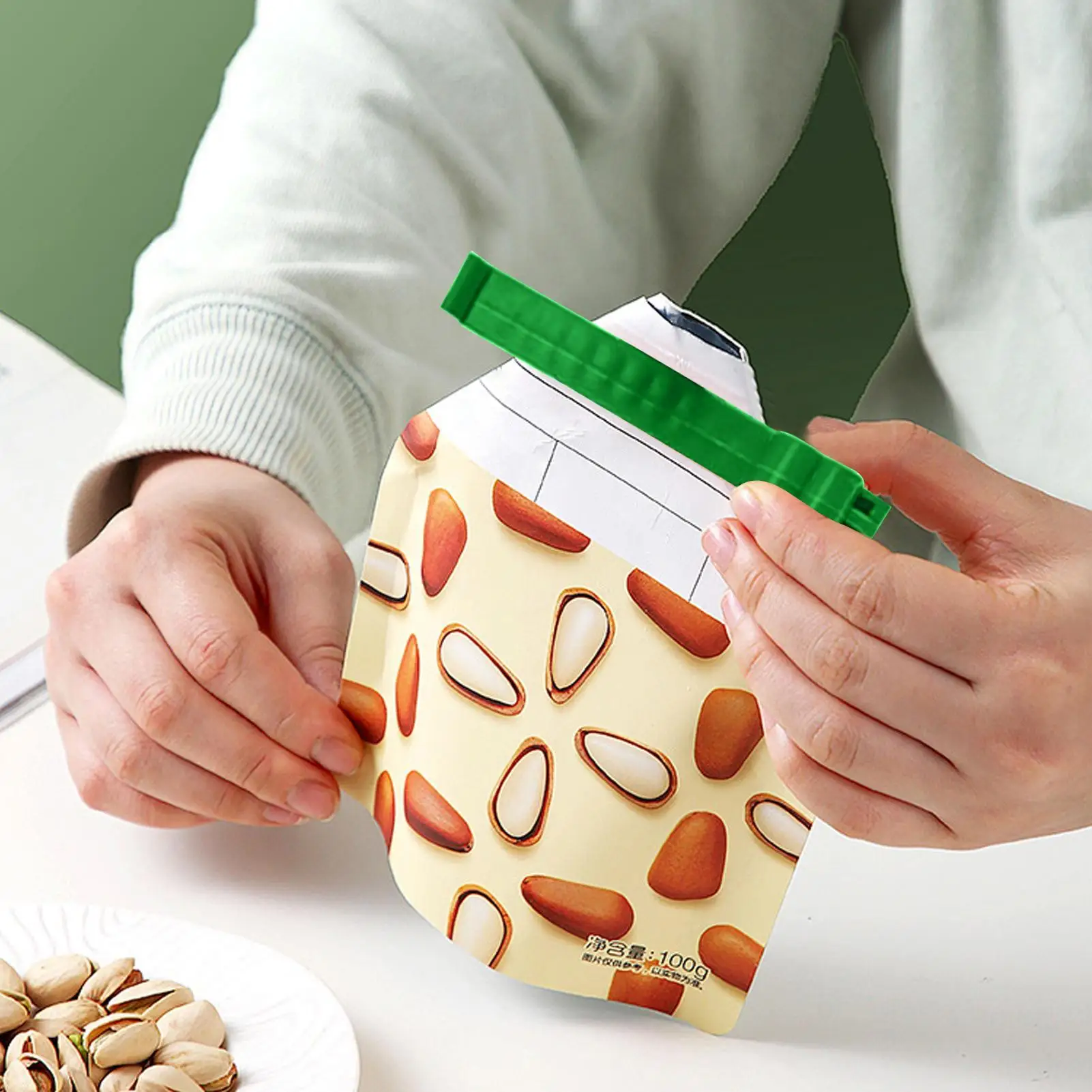 Food Sealing Clips Packages Sealing Cartoon Pocket Clamp Air Tight Organization Corn Chips Fixer For Seasoning Coffee Beans