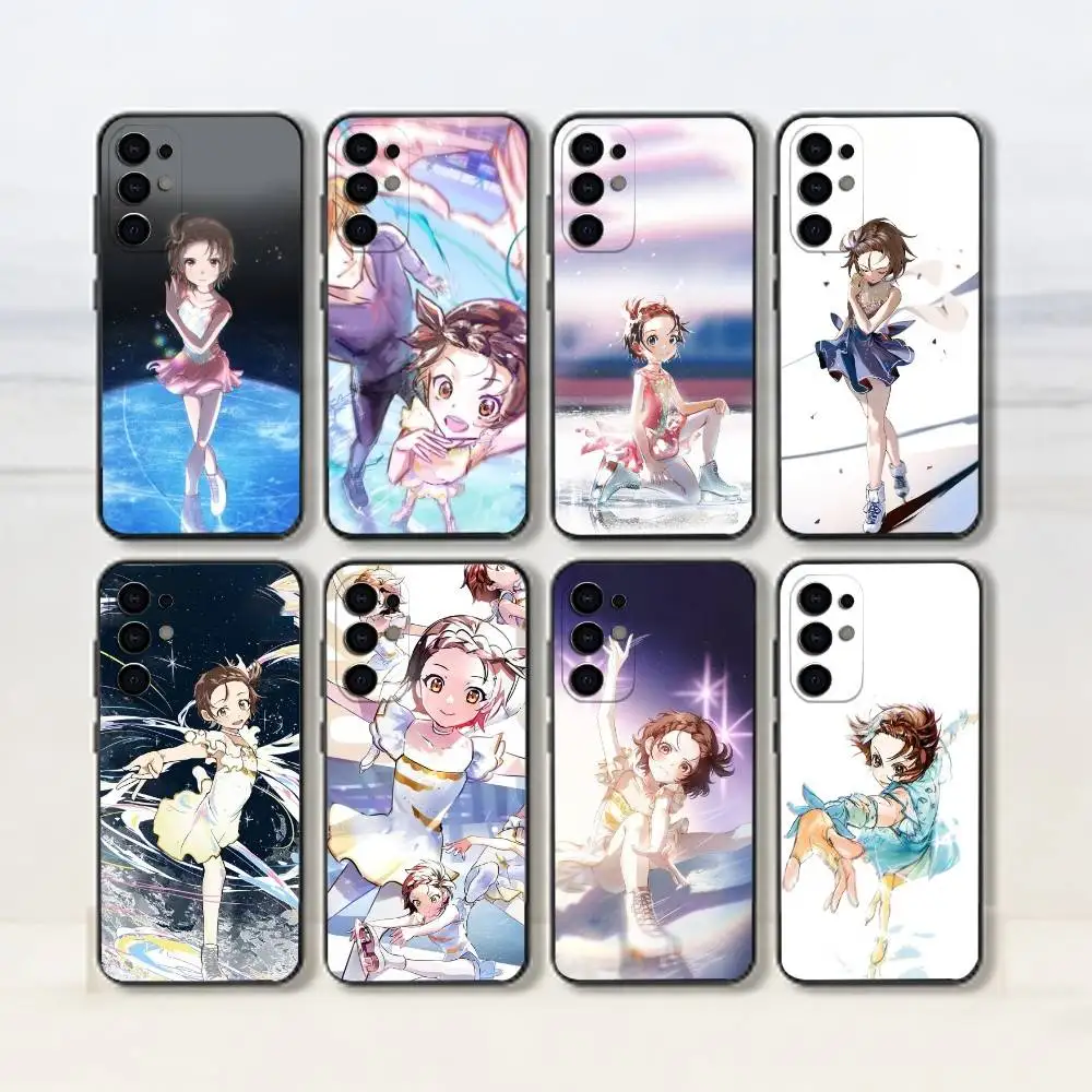 Medalist-Yuitsuka Inori-Akeuraji Tsukasa   Phone Case Black Silicone Soft For Samsung S25,S24,S21,S22,S23,S30,Ultra,S20,Plus,Fe,