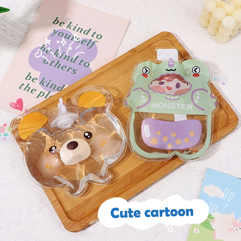 Cute High Quality Hand Warmer Portable Reusable Lightweight Instant Heat Hand Warmer Cartoon Transparent Hand Warmer Gifts