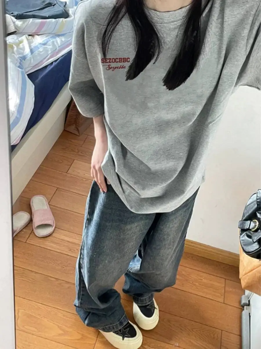 

Men's Loose Cotton Half Sleeve T-Shirt Summer Fashion Sun Protection Clothing Short Sleeve Pure Cotton Top for Men And Women