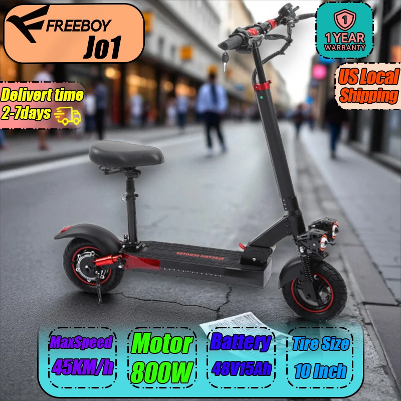 

Freeboy J01 EScooters 800 Вт мотор 48V15AH аккумулятор электронный скутер складной портативный взрослый городской спорт на открытом воздухе внедорожный электрический скутер