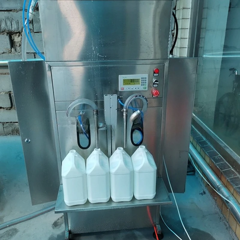 Semi-automatic plunger filling machine 4 heads 12 heads small filling equipment for condiments and edible oil