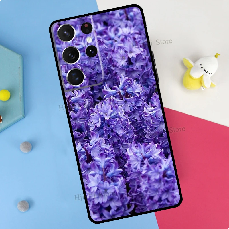Infinity On Purple Phone Case For Samsung Galaxy S23 S22 Ultra Note 20 10 S8 S9 S10 Plus S20 FE S21 FE Cover