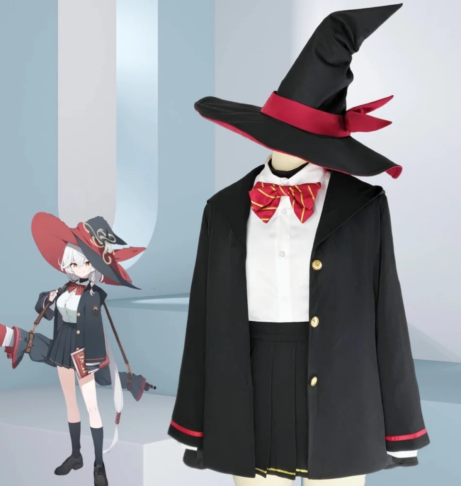 

COWOWO Blue Archive Shirao Eri Косплей Костюм Cos Game Аниме Вечеринка Униформа Хэллоуин Играть Ролевая Одежда Одежда