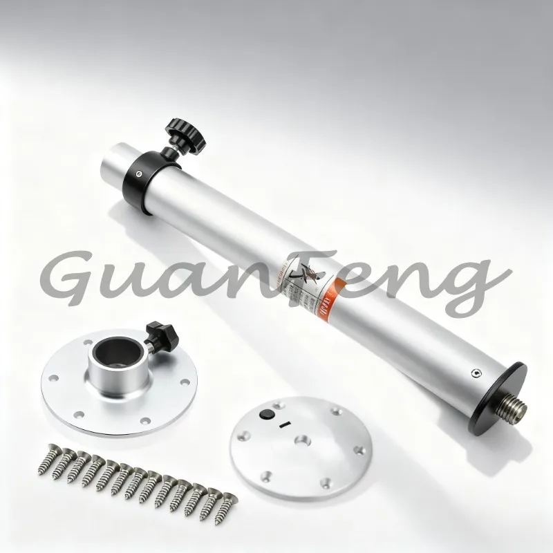 RV Height Adjustable Desk Legs, Stable Anti-Shake Table Pedestal Stand, Oxidation Resistant for RV and Yacht