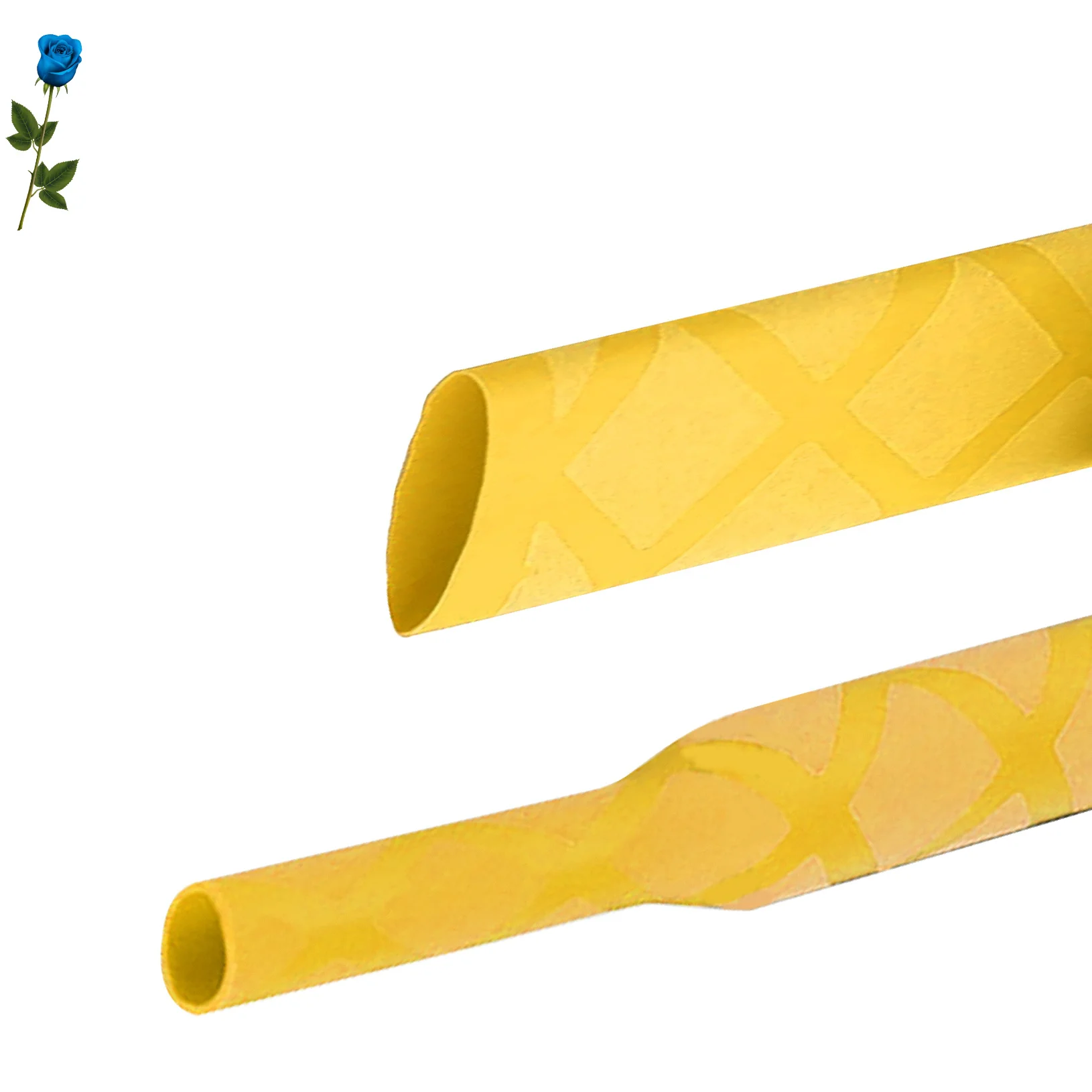 

Желтая длина, 39 дюймов, диаметр 35 мм, термоусадочная трубка, X-трубка, подходит для удочки, трубки для оборудования для фитнеса