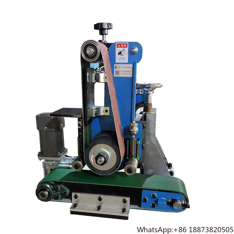 STR Electric Table Polishing Machine Automatic Plane Belt Sander Outer Circle Lathe Derusting Wire Drawing Knife Sanding Metals