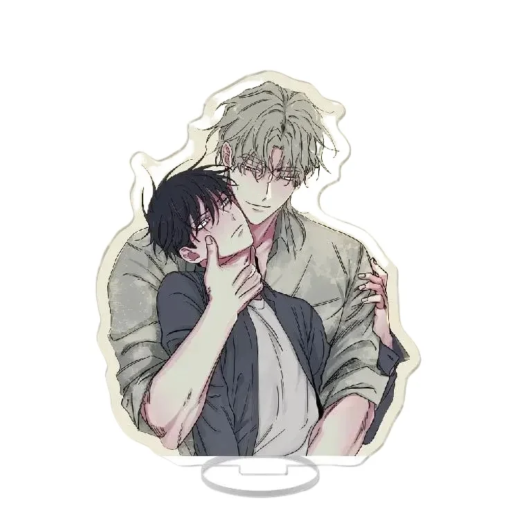 أنيمي Haibian المفاتيح B LAcrylic حامل Yeo TaeJu كيم EuiHyun Manwha البضائع جمع مكتب عرض حلية نموذج حامل دمية #2