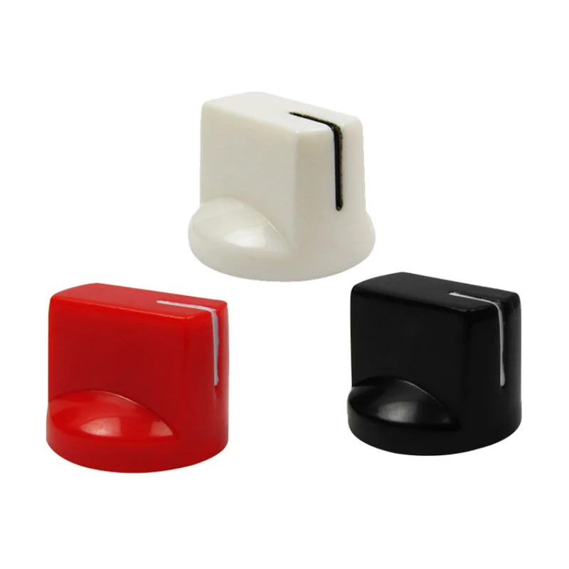 3Pcs Flat Head Cap for Effect Speaker, Potentiometer Knob, Musical Instrument Accessories, Volume Tone