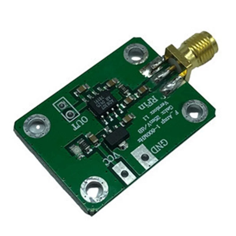 

4X AD8307 RF измеритель мощности логарифмический детектор обнаружения мощности 1-600 МГц RF детектор измеритель мощности