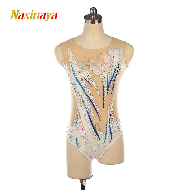 Artistic gymnastics performance costume customization Kosten women's competition grading skirt print gradient