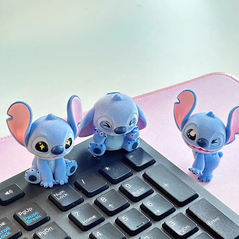 

100% Genuine Stitch Mini Fluffy Series Blind Box Stitch Cute Emotion Puppy Surprise Blind Bag Children'S Gift