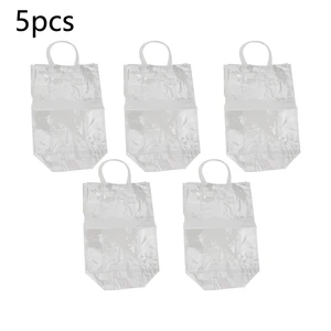 كيس النبيذ الجليد النبيذ البيرة الشمبانيا دلو زجاجة المشروبات برودة شفافة PVC دلو الثلج زجاجة النبيذ الشمبانيا برودة أفضل 10 آيس كريم بيرة محمول مبيعا - رقم 2