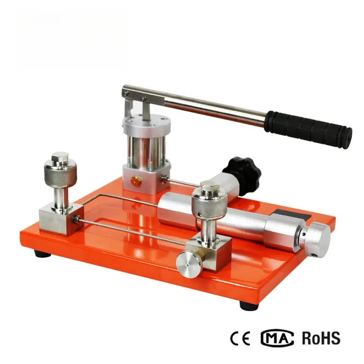 handmatige druktest pomp drukcomparator