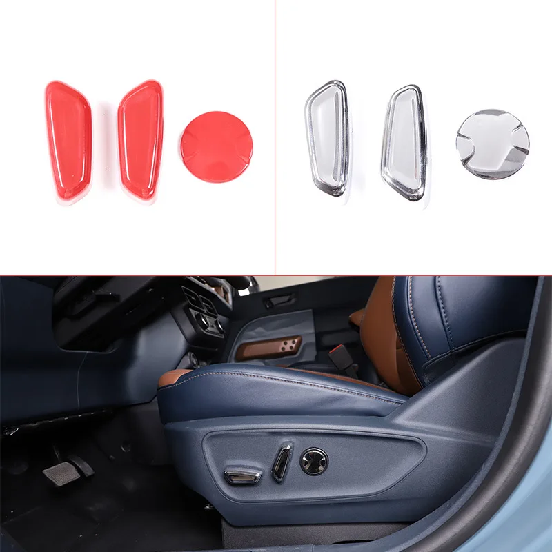 

Seat Adjustment Button Cover 3-piece Set For 22 Ford Maverick