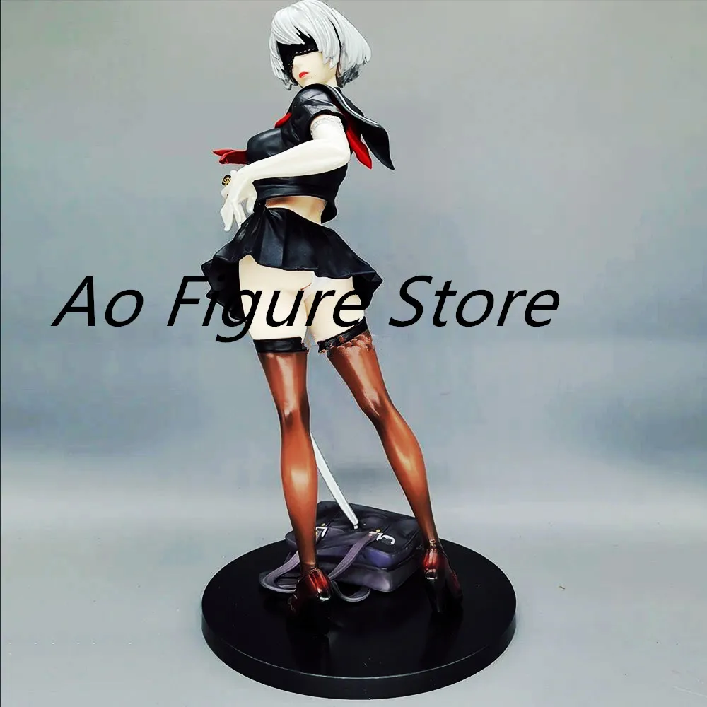 

Nier:Automata Anime Figure Yorha No. 2type B Figures 2b Figurine Pvc Mechanical Life Forms Statue Dolls Models Ornament Toy Gift