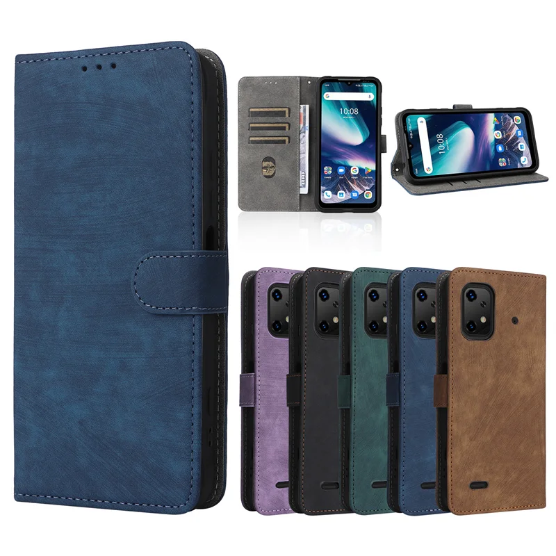 For Umidigi Bison X20 Anti-theft Brush Wallet With Card Photo Frame Stand Magnetic Flip Leather Case For Umidigi Bison X20 Case