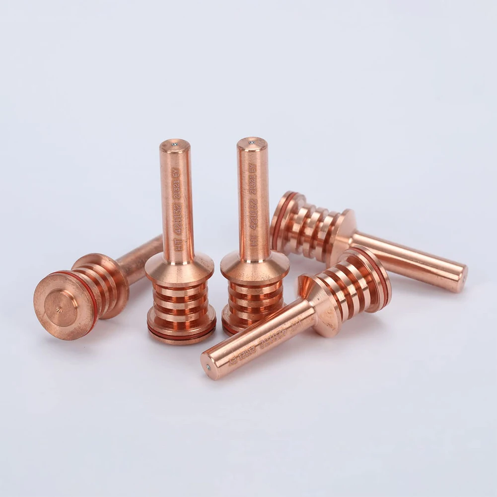 10pcs-plasma-electrode-420132-soldering-station-supplies-welding-high-quality-plasma-cutting-consumables-cutter