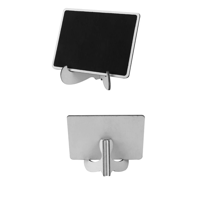 

Mini Blackboard Easel Chalkboard Signs Seat Plate Labels Table Weddings Kids Crafts Party Reusable Bamboo Stand Stable Surface
